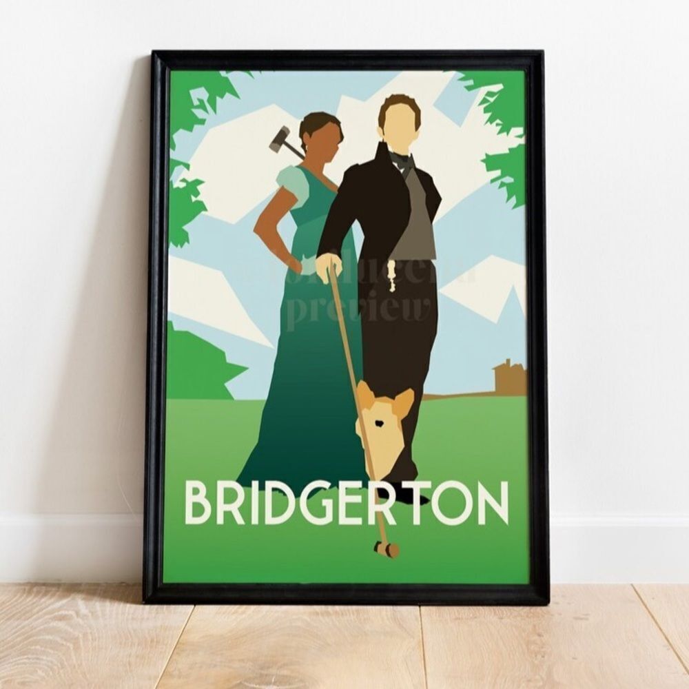 Bridgerton Kate and Anthony Print